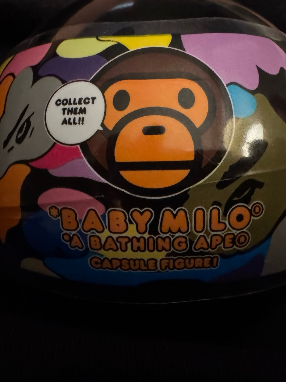 BABY MILO A Bathing Ape Capsule Figure, Sealed Capsule